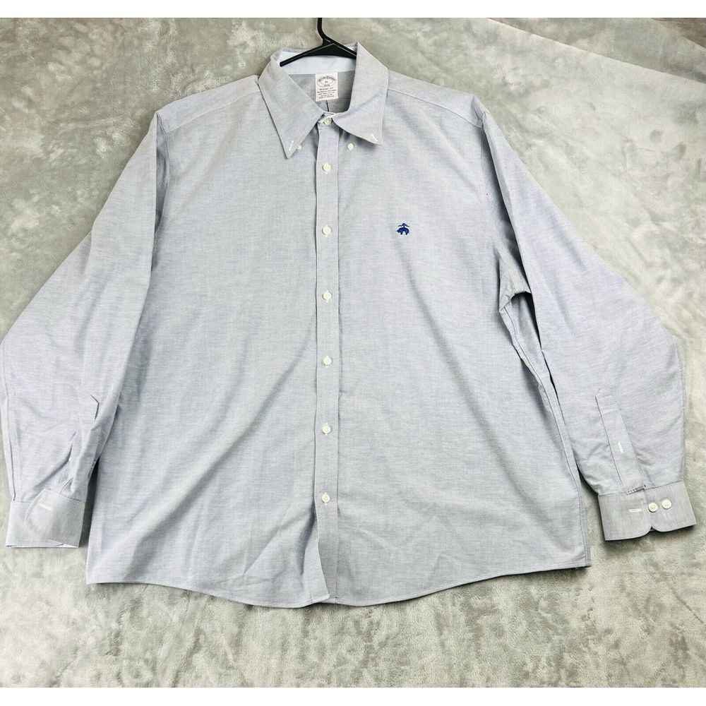 Brooks Brothers Regent 1818 Fit Oxford Button Down Shirt Men's Size XL